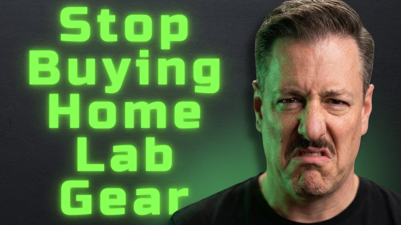 Stop Buying Gear: Design Your Network Home Lab the Right Way