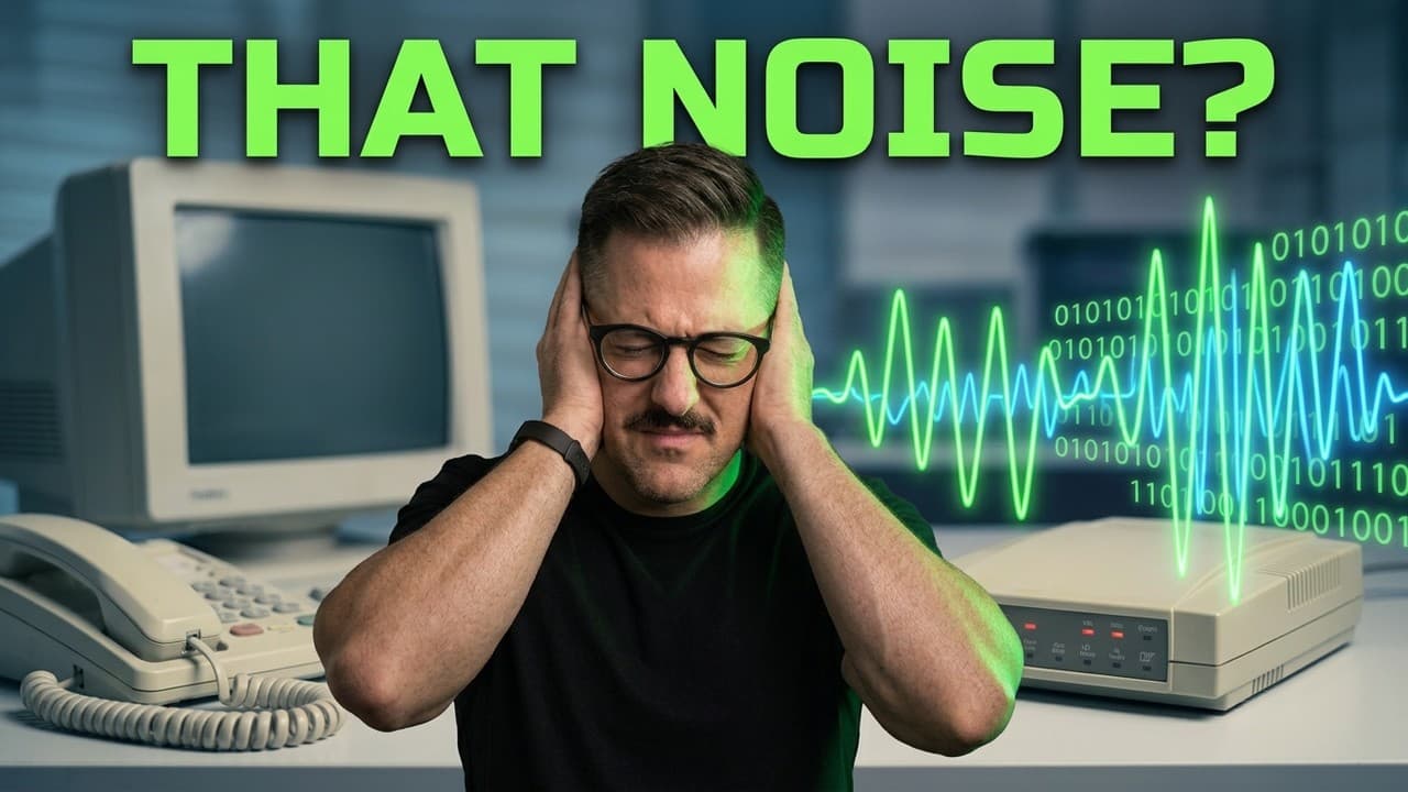 Why your internet used to scream at you